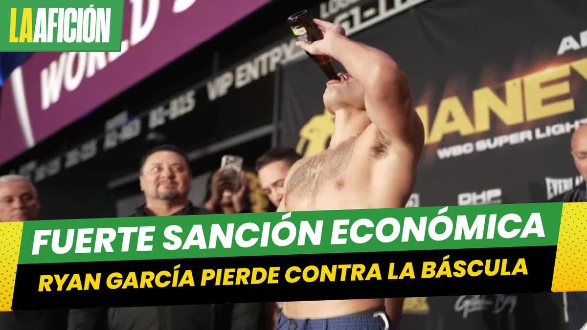Ryan García pierde contra la bascula, ¿Qué castigos tendran sus acciones?