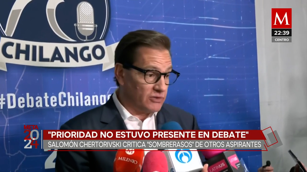 Salomón Chertorivski prioriza el respeto y las soluciones en el segundo debate de la CdMx