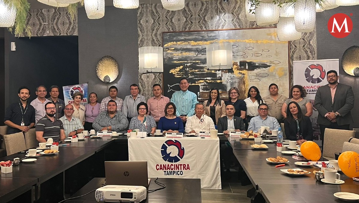 Sesión de la Delegación Tampico de la Canacintra.