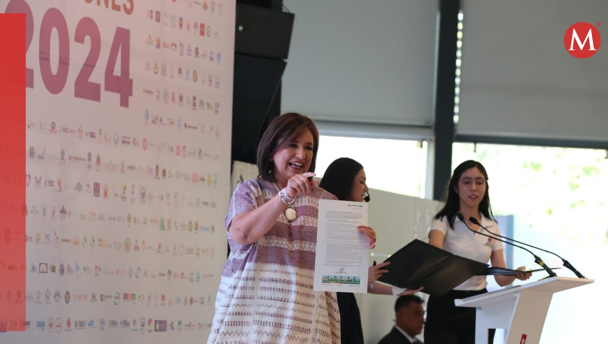 Xóchitl Gálvez firma pacto por la primera infancia | Ariana Pérez