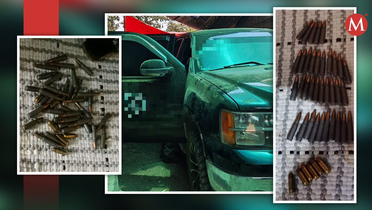 Agentes federales confiscaron municiones y armas de fuego