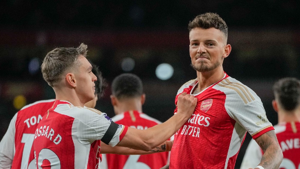 Arsenal continua de líder tras golear a Chelsea 5-0 (AP)