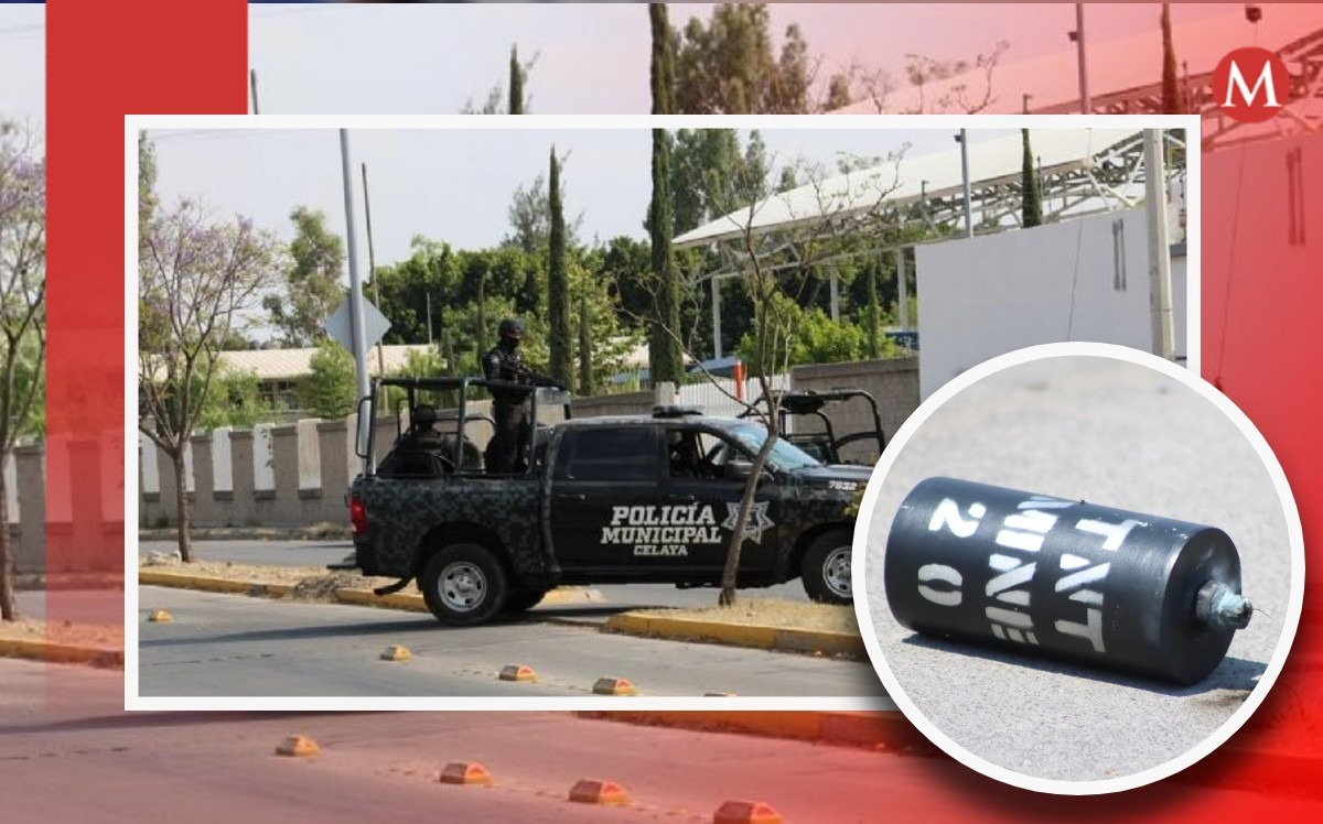 Celaya: lanzan presunto artefacto explosivo a Comandancia Norte | Especial