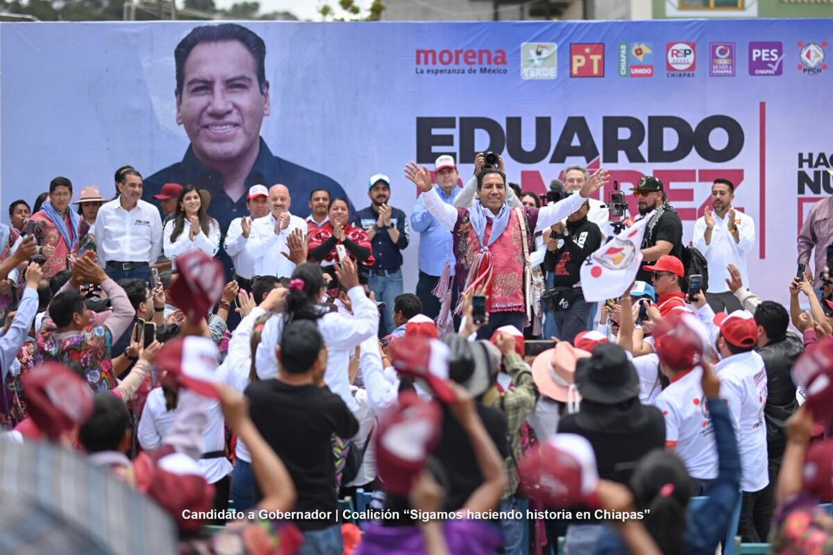 Eduardo Ramírez Aguilar, candidato a gobernador de Chiapas [Especial]
