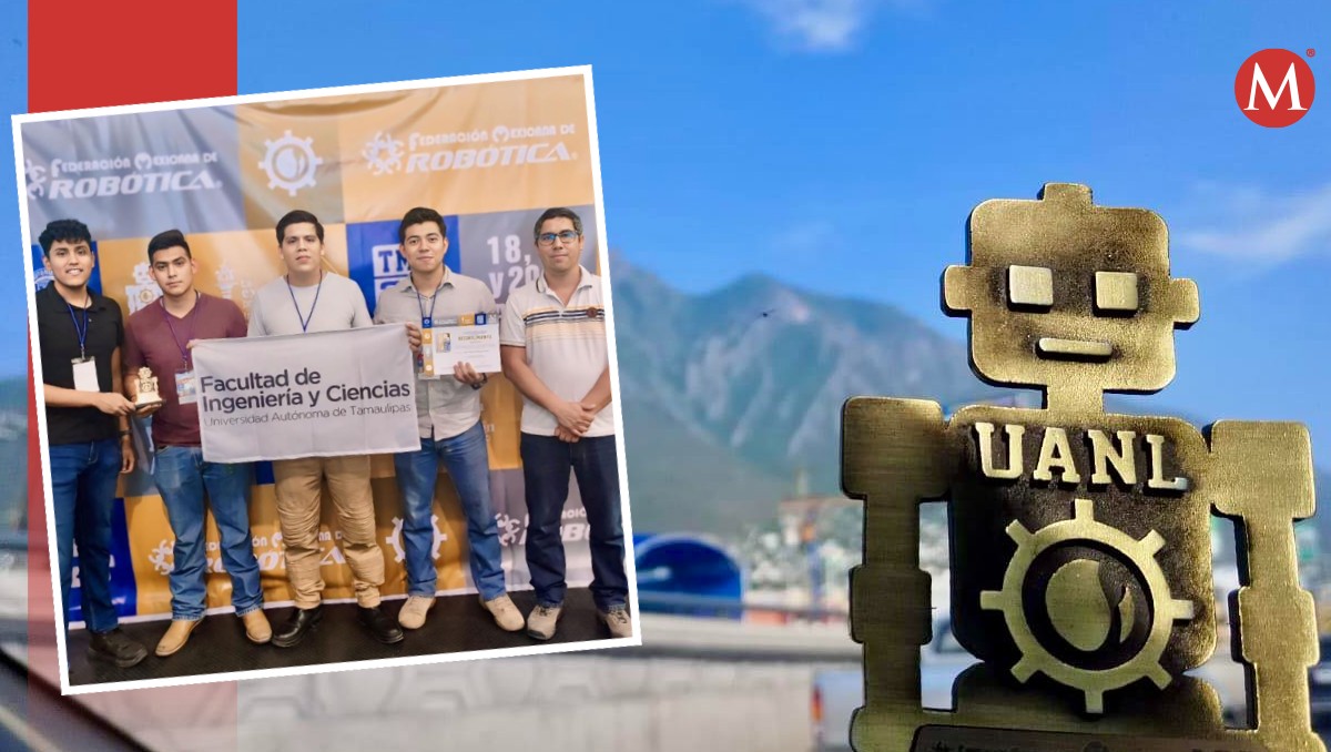 Estudiantes de la UAT ganan primer lugar en Nacional de Robótica 2024