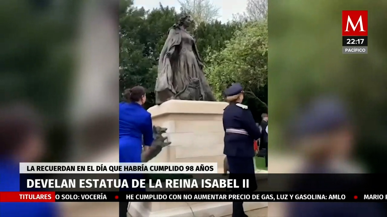 Europa honra a la Reina Isabel II con la primera estatua póstuma en su memoria