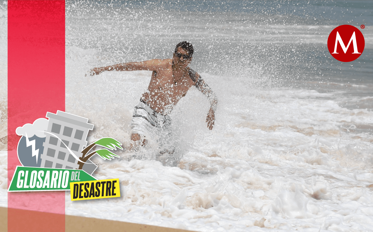 Fenómeno del mar de fondo: Preparativos y cuidados en playas | Foto: Cuartoscuro | Diseño: Mauricio Ledesma