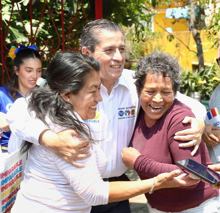 Giovani Gutierrez, campaña para alcaldía de Coyoacán.