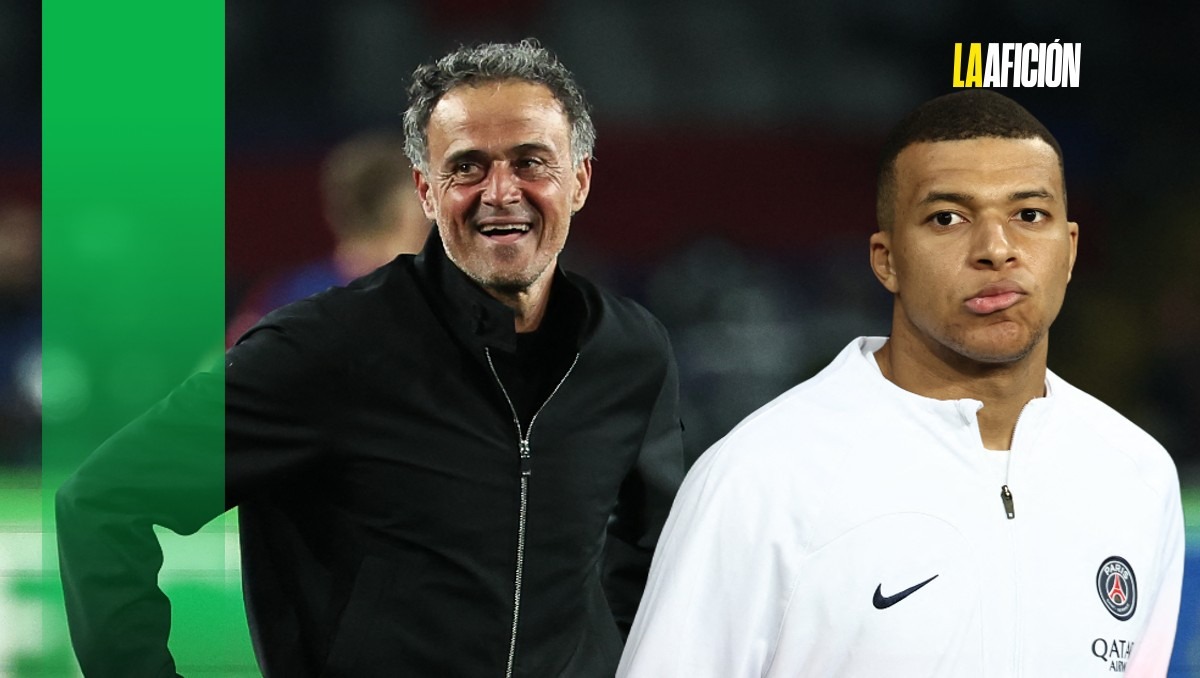 Luis Enrique Y Kylian Mbappé jugarán las semifinales de Champions League (AFP)