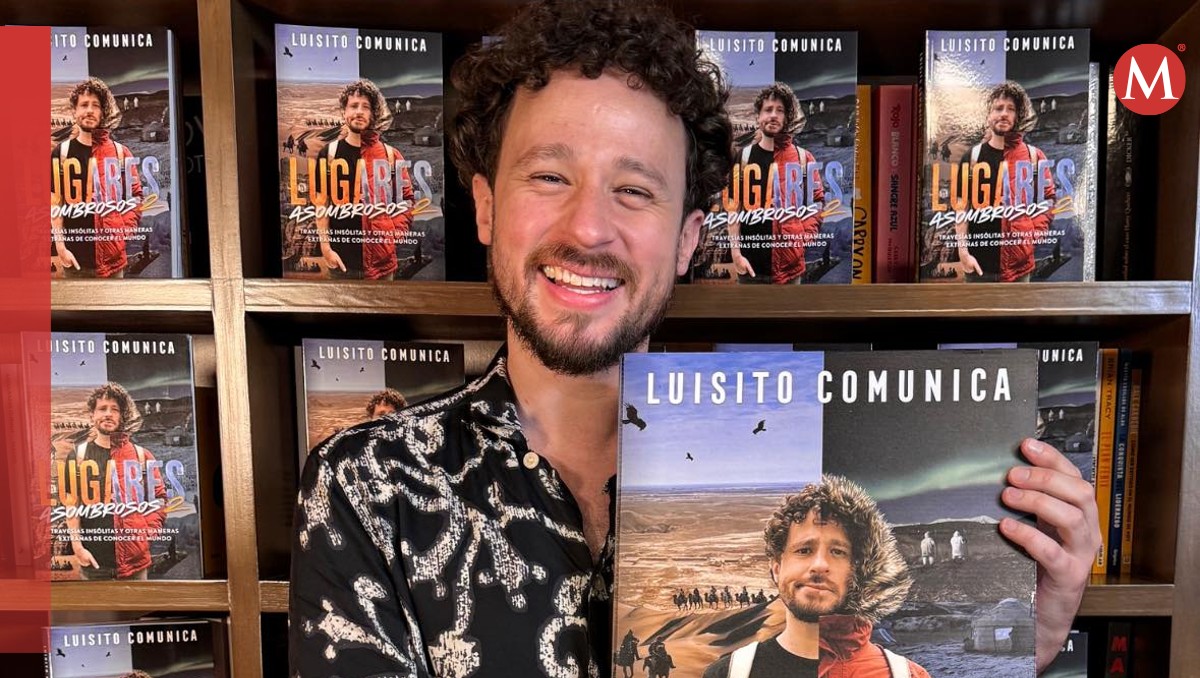 Luisito Comunica anuncia su nuevo libro 'Lugares Asombrosos 2'