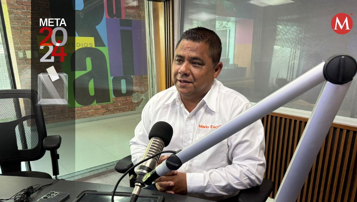 Mario Escobar, candidato a diputado Federal por MC del distrito 2 de Apocada. Foto: Telediario Radio.