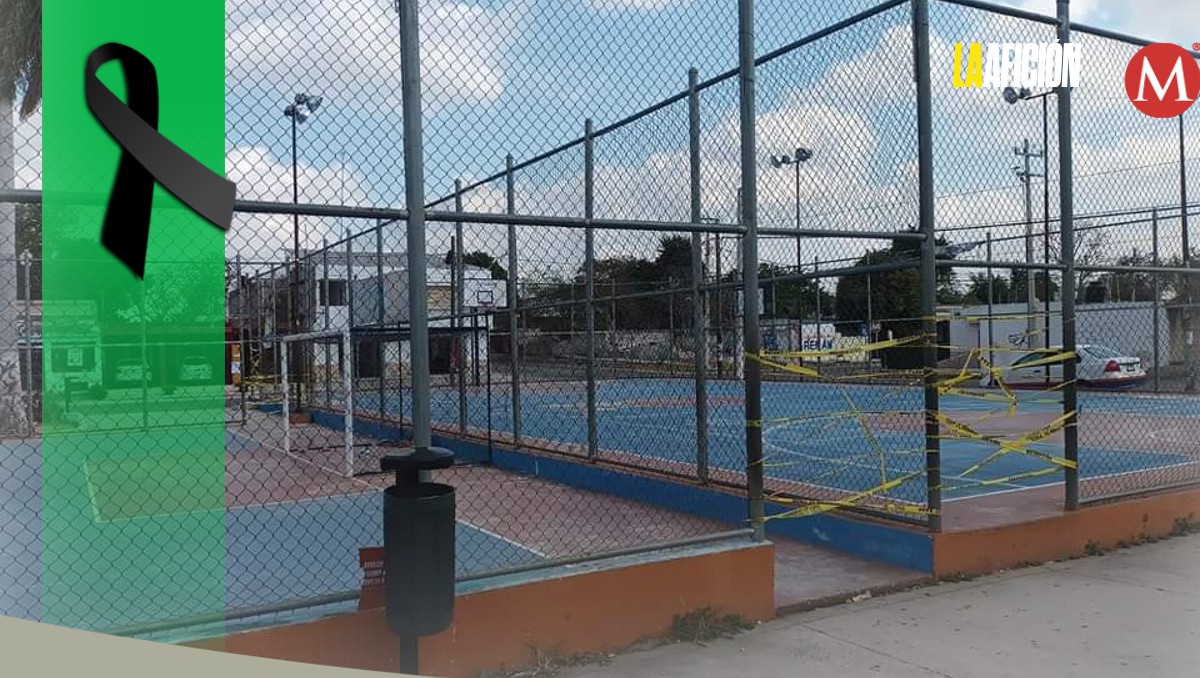 Muere electrocutado niño en cancha de futbol rápido en Mérida (Especial)