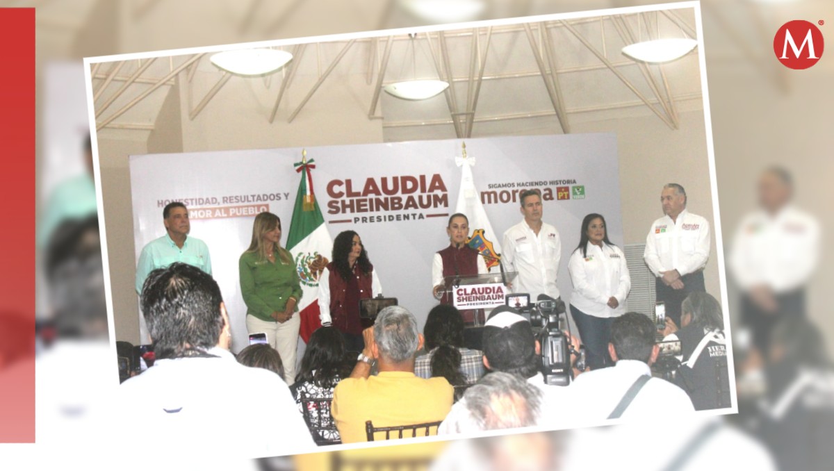 Promete Sheinbaum transporte, agua y tren de pasajeros para Tamaulipas