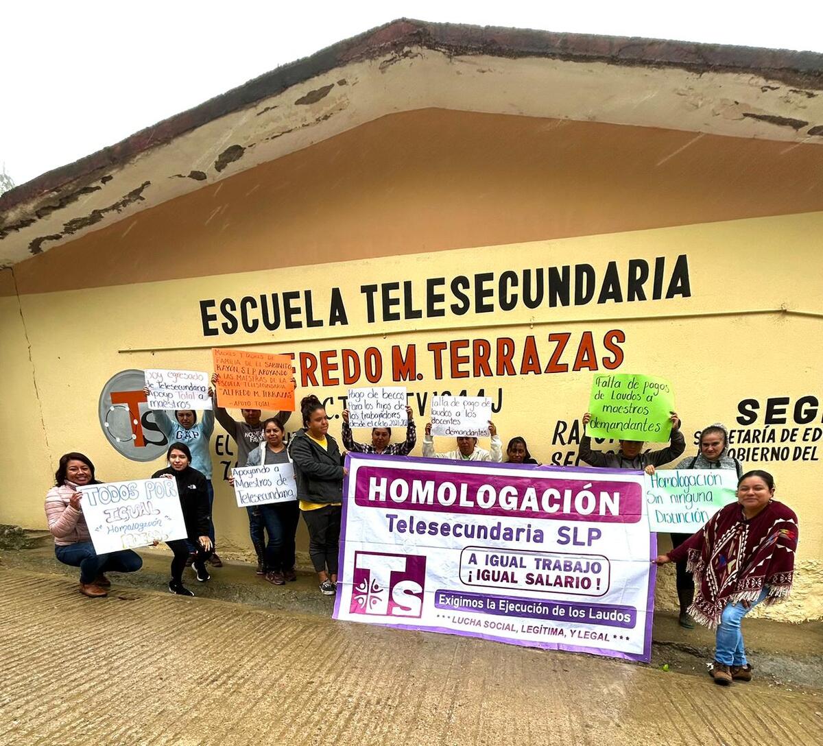 Rioverde, Ciudad Fernández, Alquines y municipios de la Zona Media se sumaron al paro. | Especial