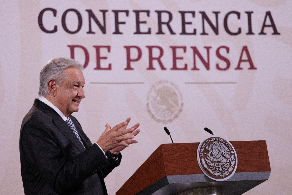 AMLO dijo que el gobierno se siente satisfecho de aplicar la doctrina de amor al prójimo.