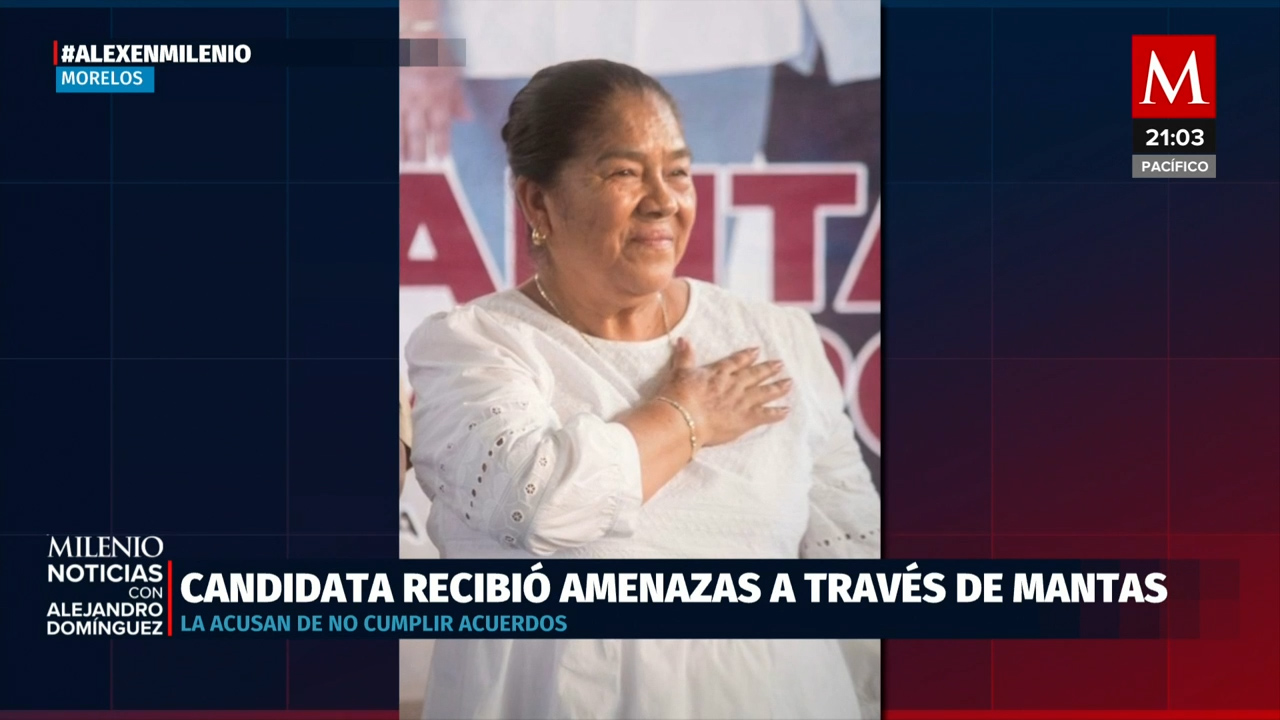 Candidata de Morena en Temixco amenazada por presuntos criminales