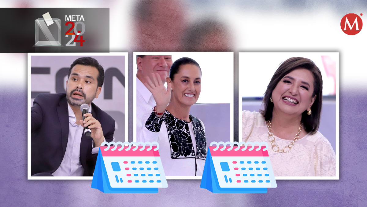 Los candidatos presidenciales están de gira por la República, en sus campañas. | Diseño: Margarita Salmoran