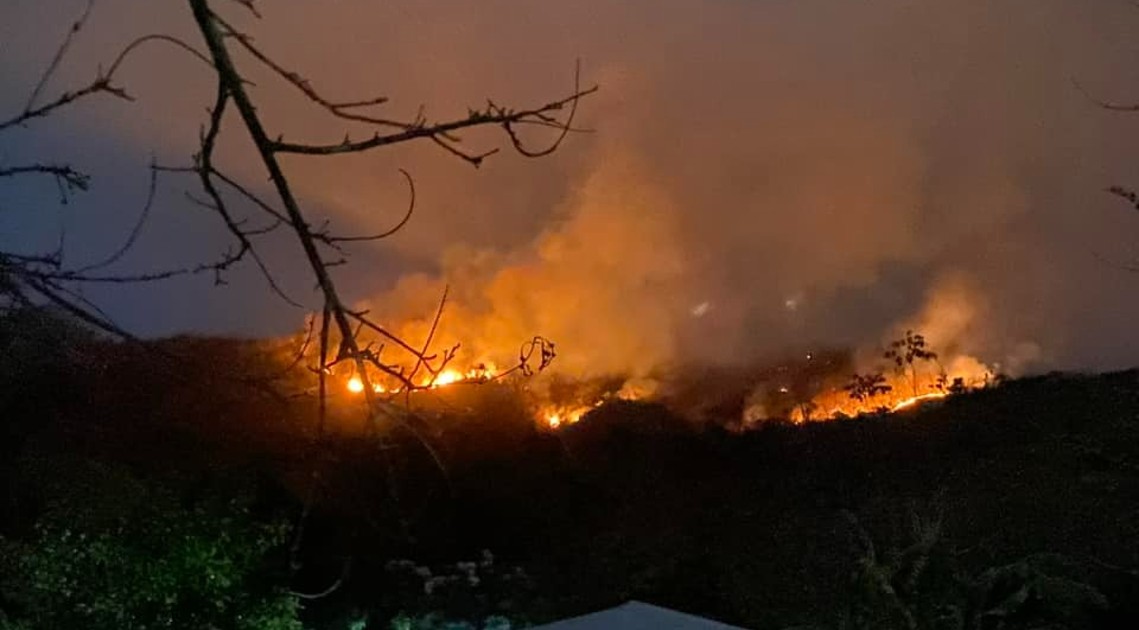 Emergencia en Pochutla, Oaxaca: desalojan a pobladores por incendio forestal | Especial