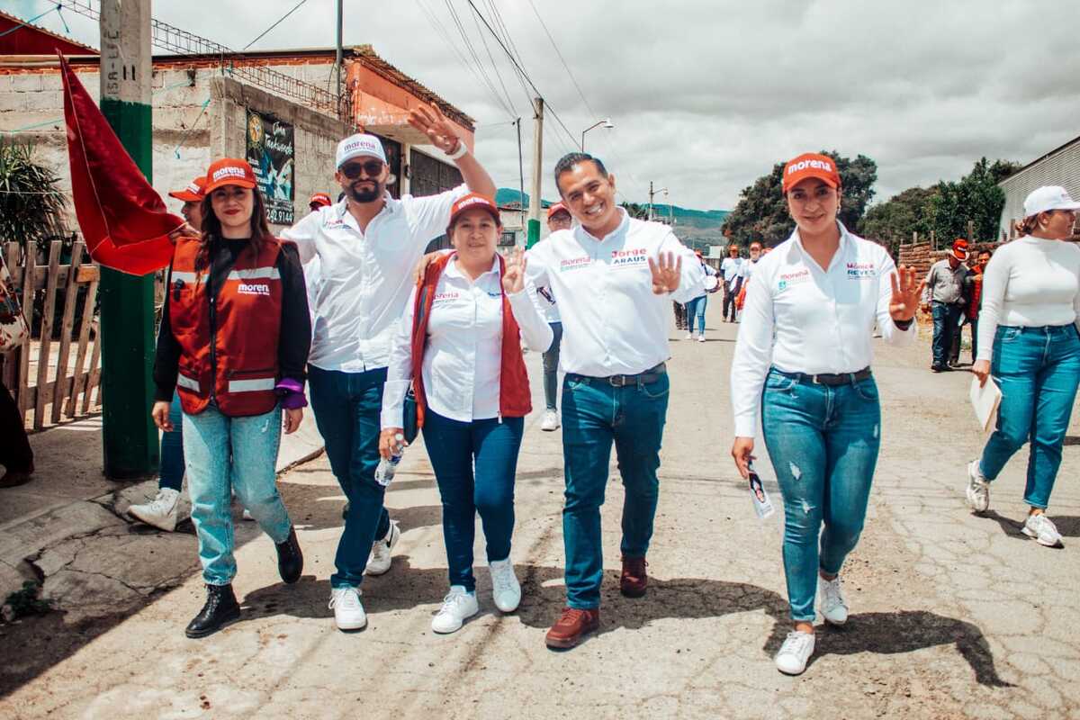 Jorge Hernández Araus, candidato de Morena a la presidencia de Cuautepec de Hinojosa. (Cortesía)