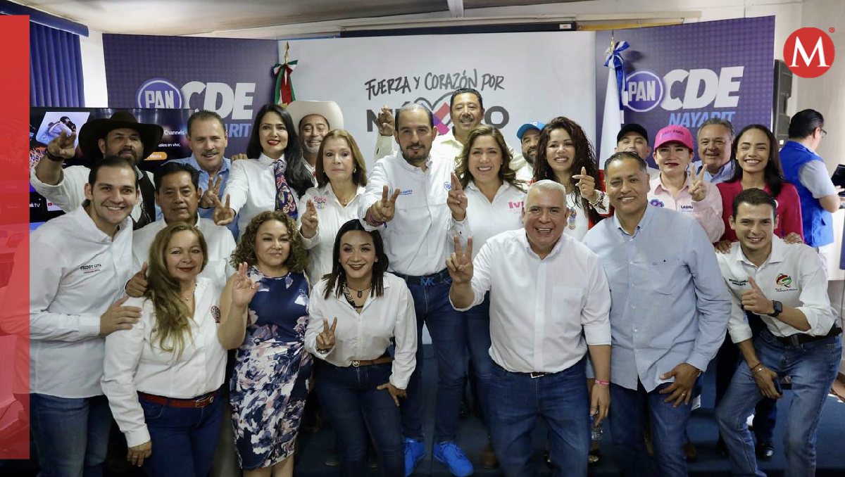 El líder nacional del PAN, Marko Cortés, se encuentra de gira por Nayarit. | Especial