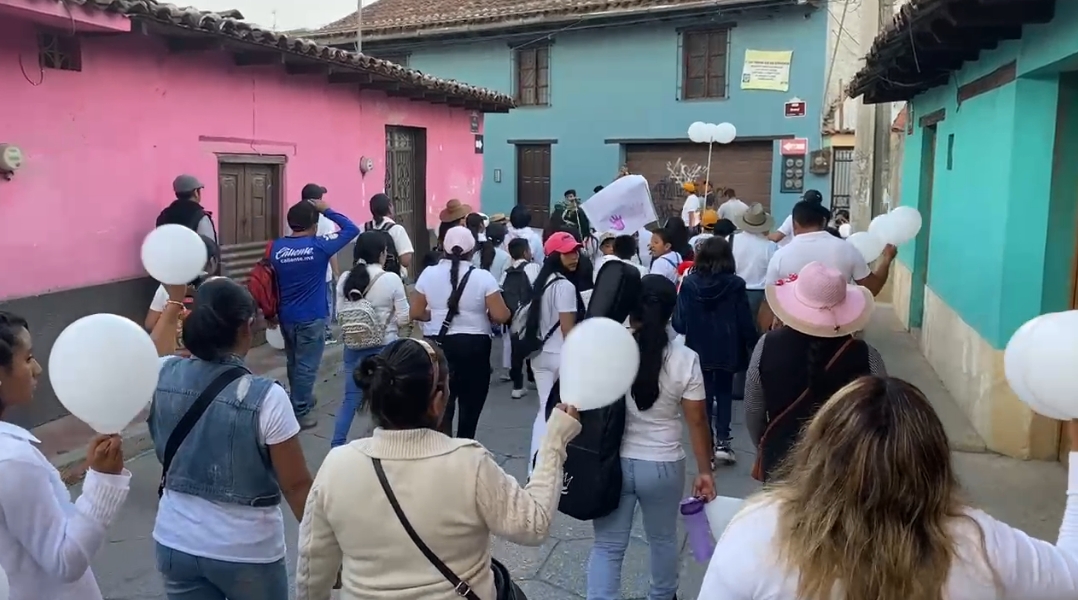 Manifestación en Chiapas por Seguridad: Padres y madres marchan en San Cristóbal | Especial