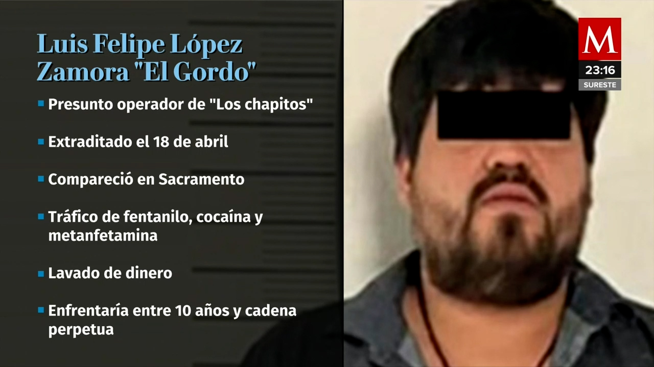 Operador de 'Los Chapitos' extraditado a EU por tráfico de fentanilo