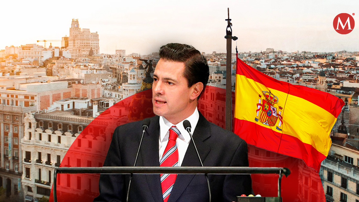 El reencuentro de Peña Nieto con sus antecesores en Madrid, España