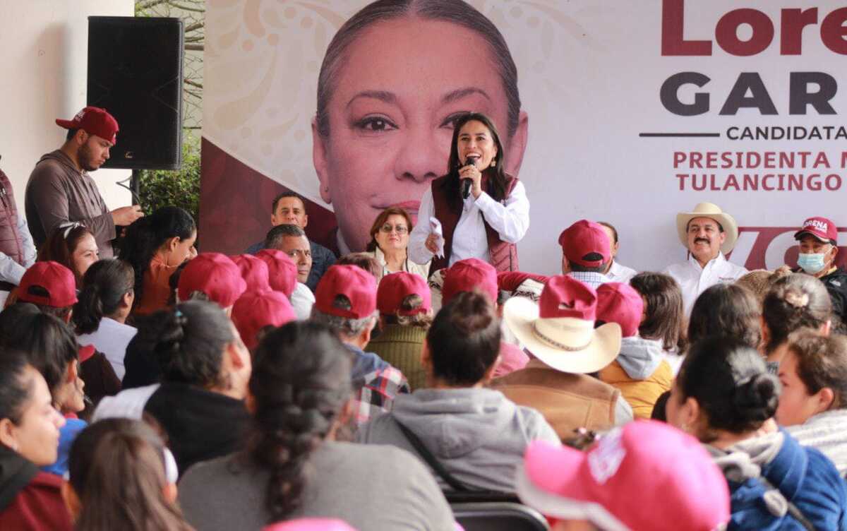 Simey Olvera, candidata de Morena al Senado. (Cortesía)
