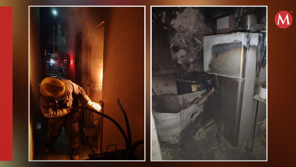 Al sitio acudieron elementos de Protección Civil municipal para combatir el fuego | Especial