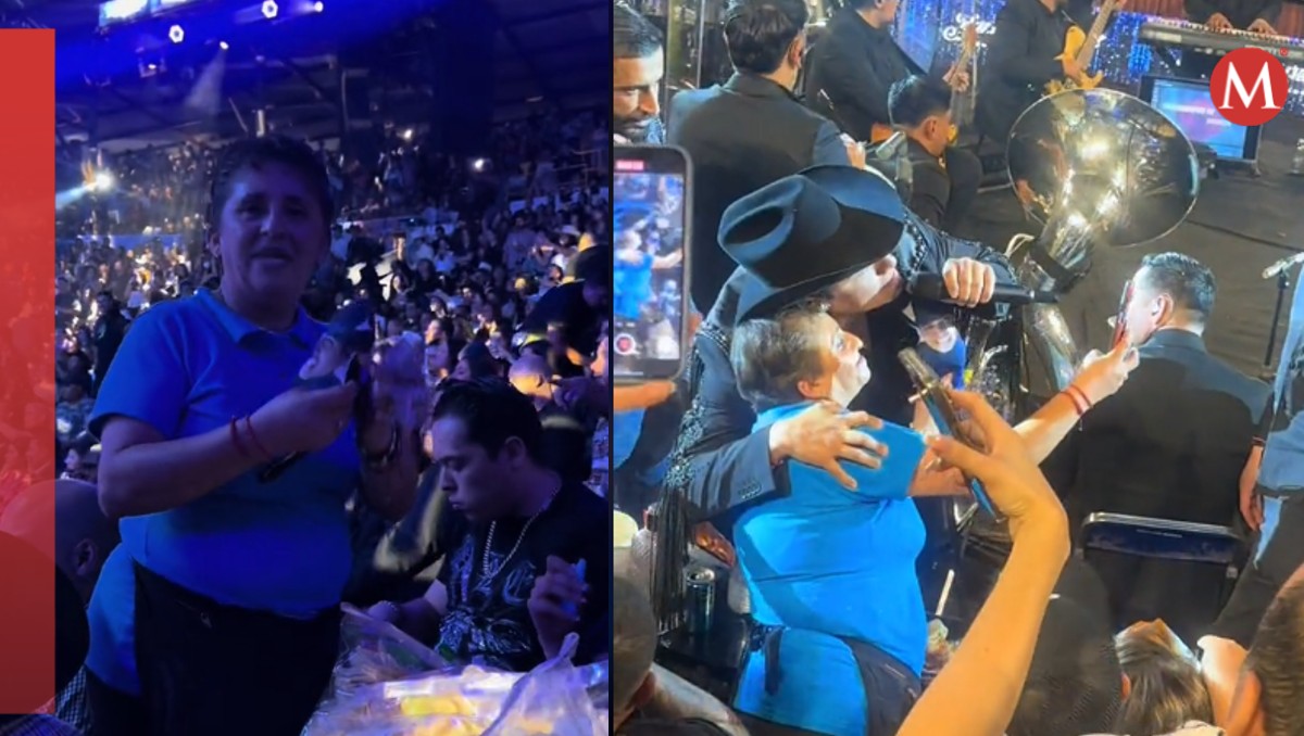 Vendedora de papas conoce a Julión Álvarez. | TikTok /@marianaacarranzaa