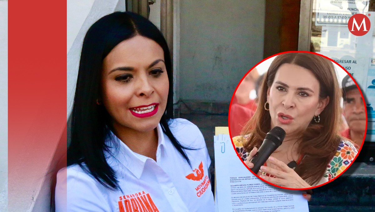 Adriana Flores denuncia formalmente a Carolina Viggiano por violencia política en razón de género