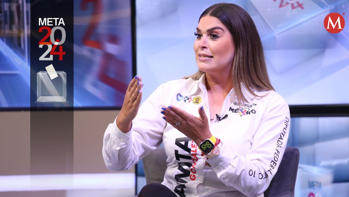 Ana González, candidata a diputada federal con la coalición PRI, PAN y PRD | Raúl Palacios