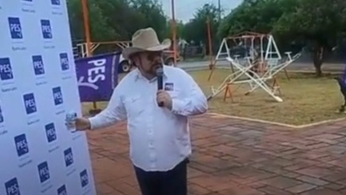 Candidato propone playa en Los Ramones, Nuevo León. Foto: Especial