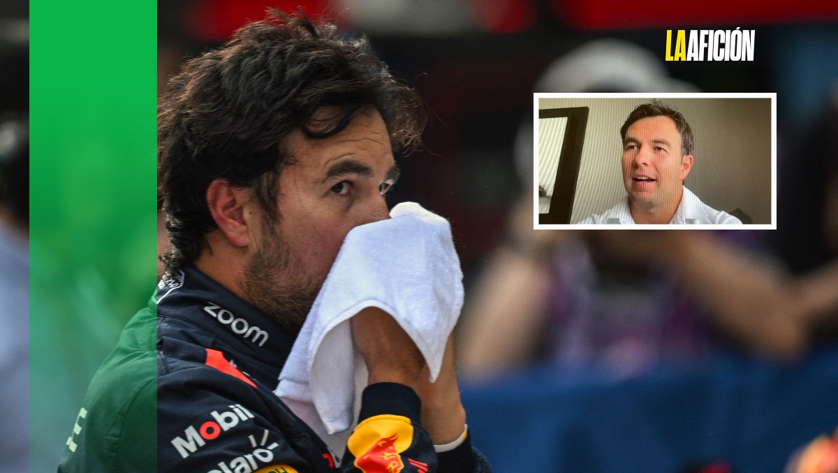 Checo Pérez recibe críticas en redes por nuevo corte de cabello (AFP/Especial)
