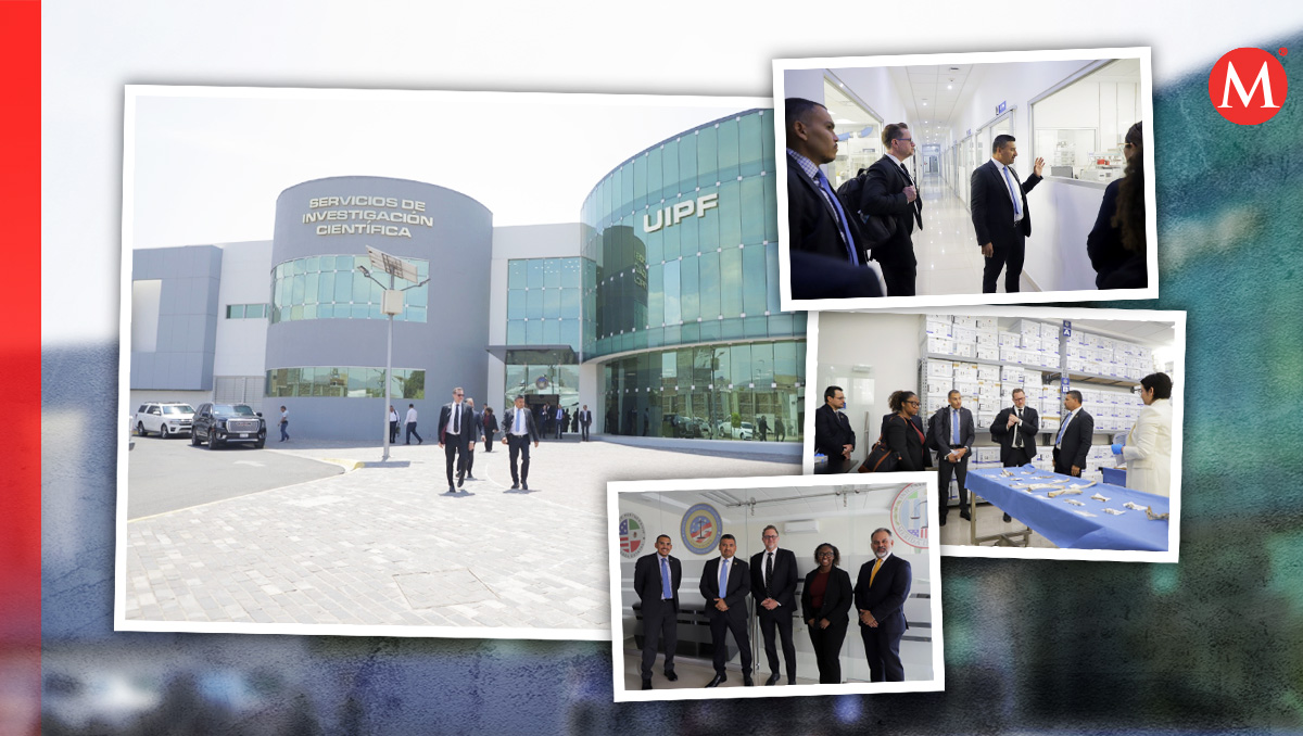 Chris Landberg  y su equipo recorren instalaciones de la Fiscalía de Guanajuato | ESPECIAL