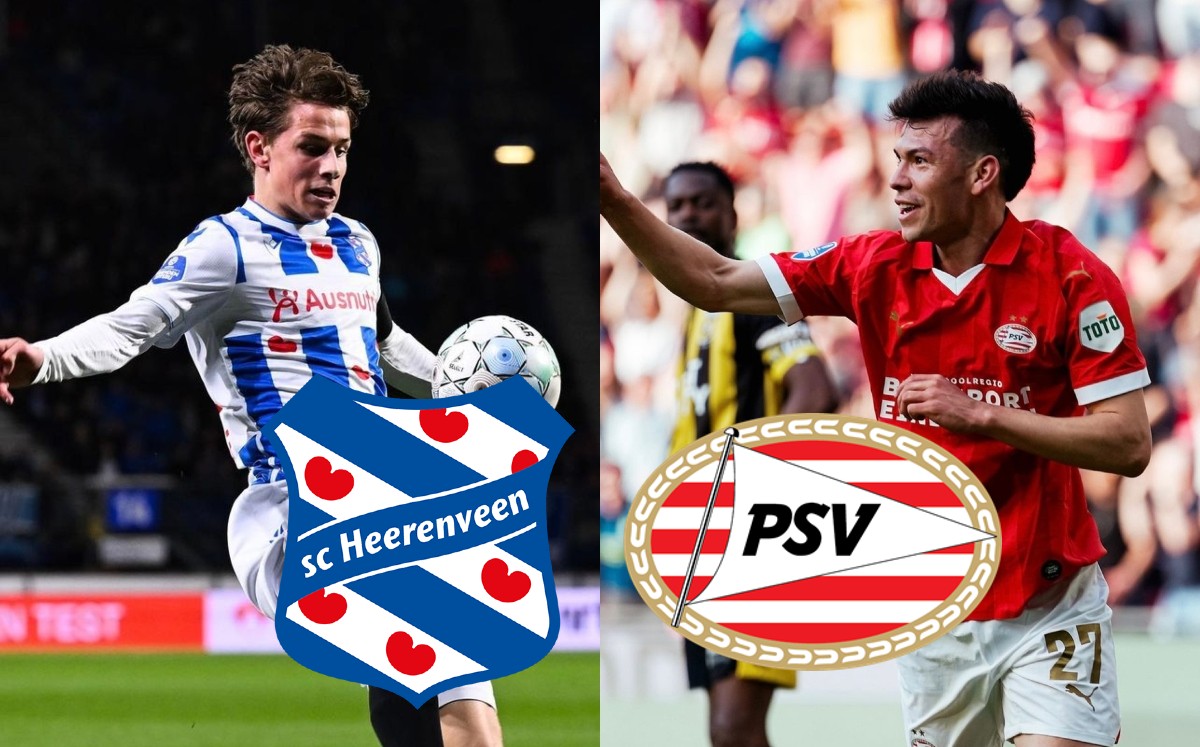 Heerenveen vs PSV. Horario y dónde ver en vivo la Eredivisie (Instagram: @psv/@scheerenveenofficial)