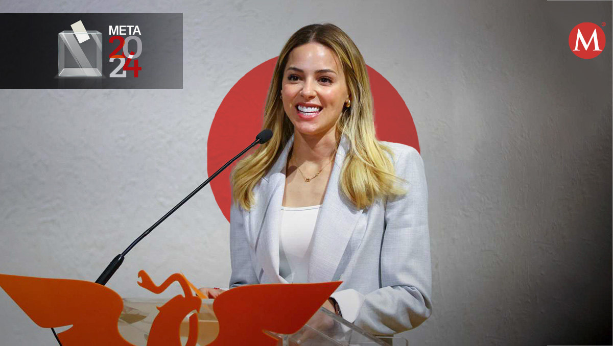 Mariana Rodríguez, candidata de Movimiento Ciudadano a la alcaldía de Monterrey
