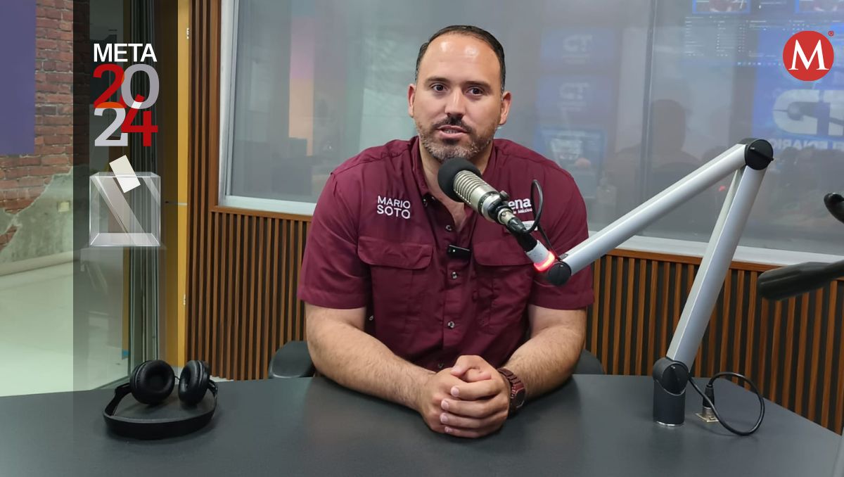 Mario Soto, candidato a diputado local por Morena | Telediario Radio