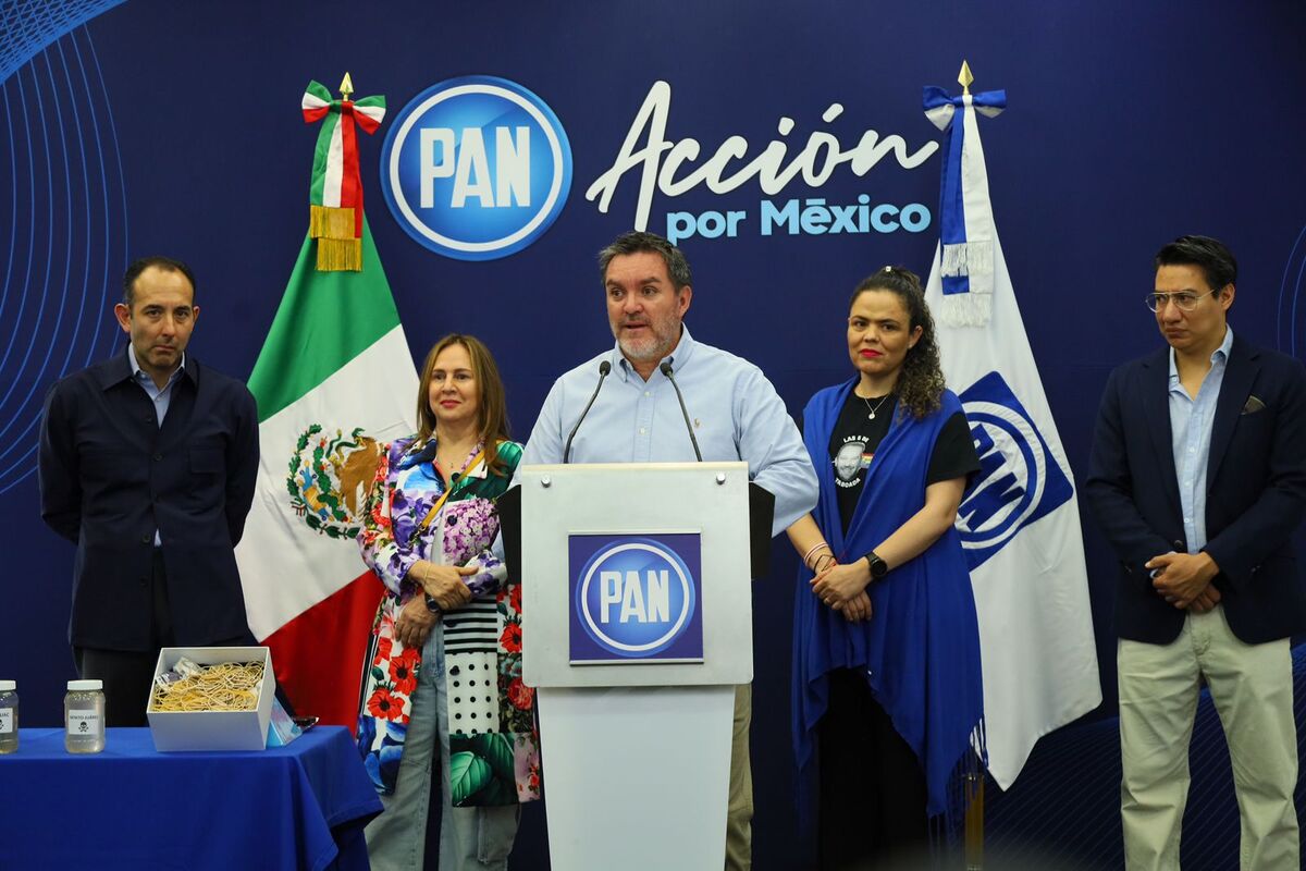 Militantes del PAN celebraron la medida del IECM.