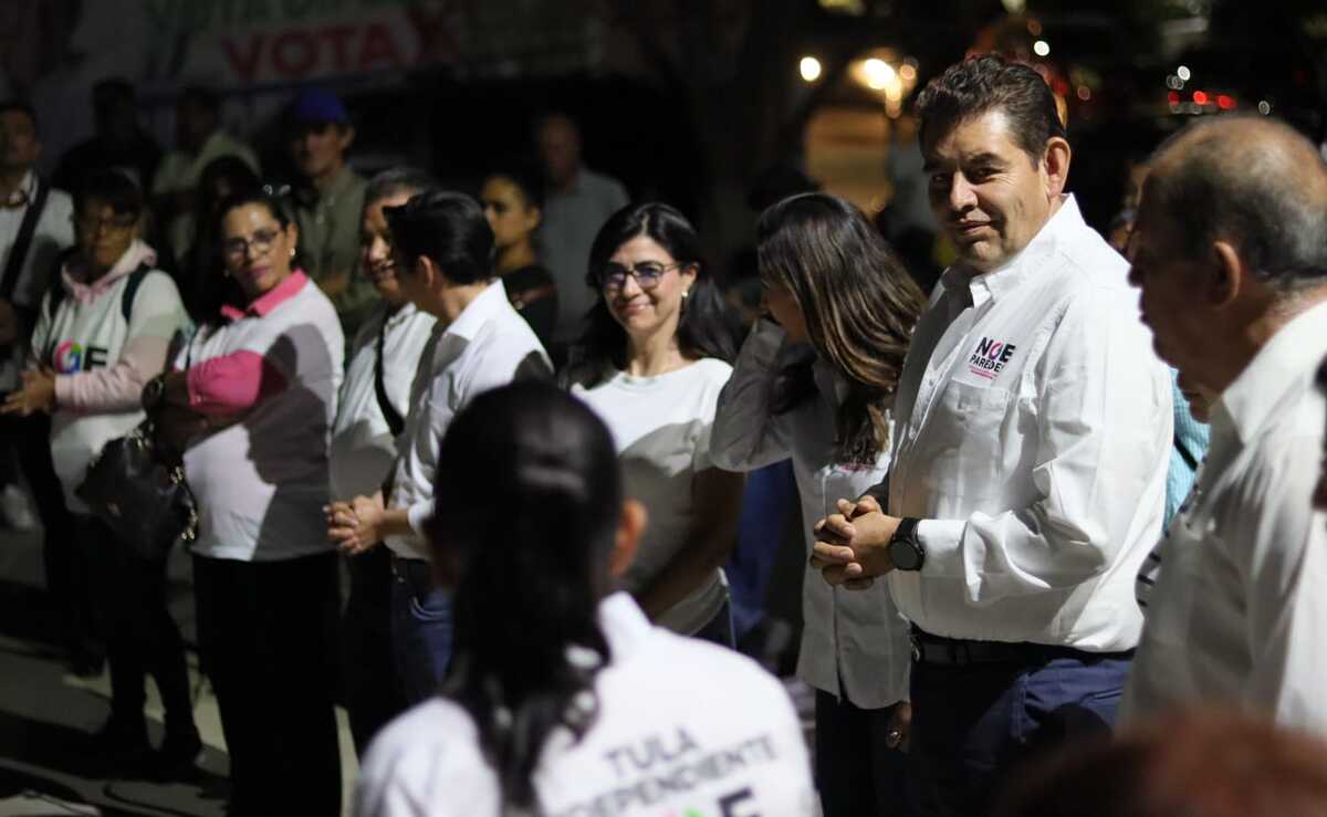 Noe Paredes, candidato a la presidencia de Tula.