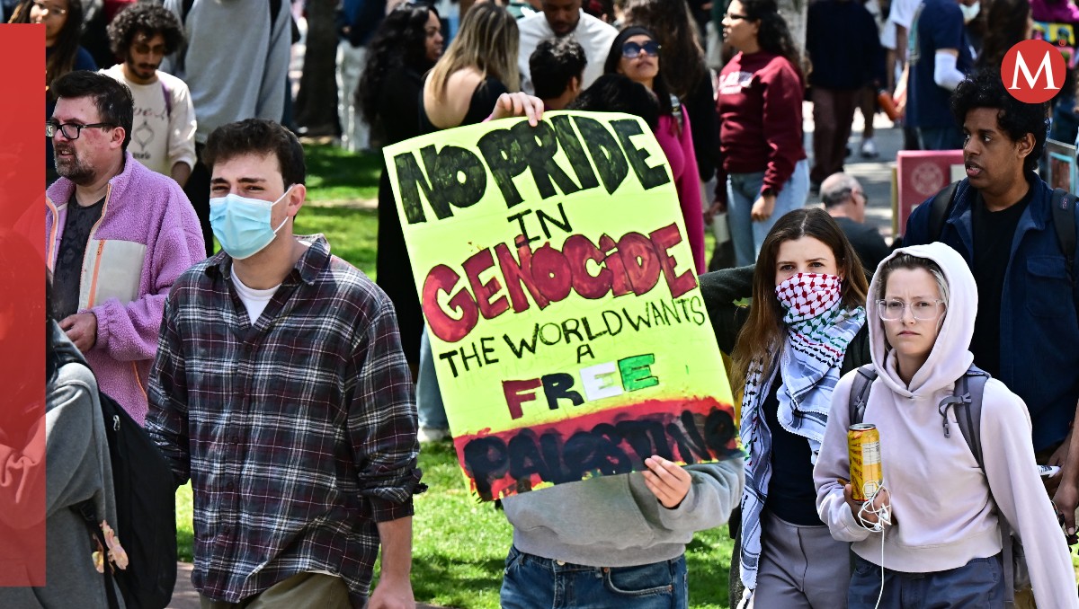 Protesta propalestinas en la Universidad de California | AFP
