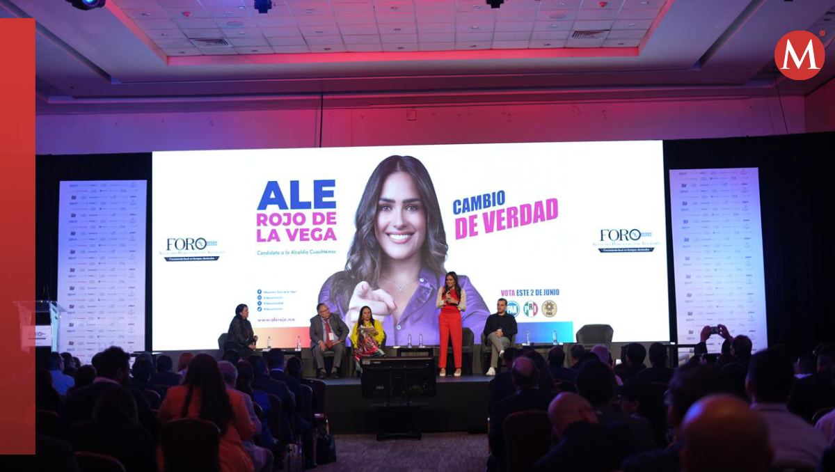 Alessandra Rojo de la Vega participa en el Foro "Alcaldes hablando con alcaldes". (Foto: Especial)