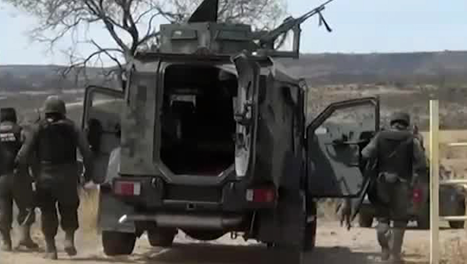 Autoridades hallan un campamento delictivo en Zacatecas