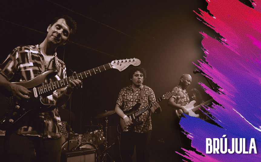 La banda conformada por Luis Reyes, Edgar Moreno, Omar Córdoba, Eli Ponce, Jesus Guerrero y Dalia Esquivel (Foto: Cortesía)