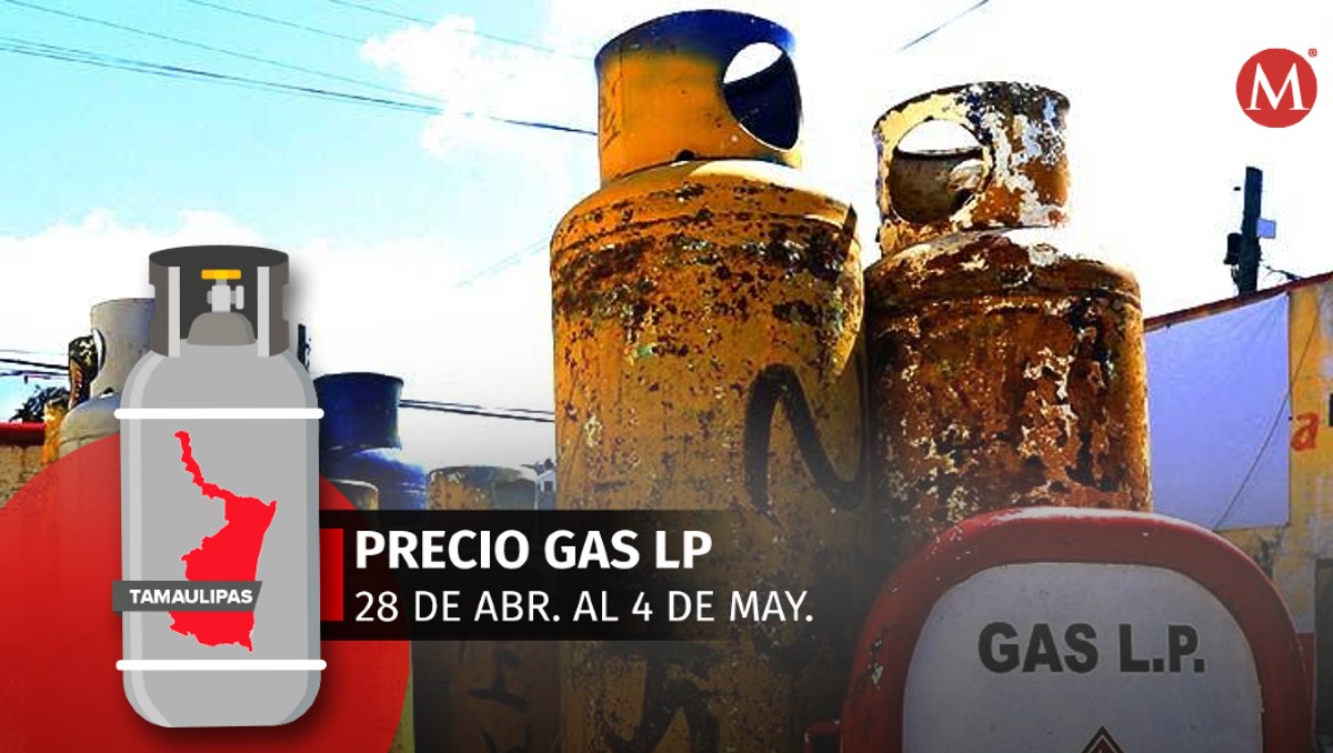 Esto costará el gas LP en Tamaulipas del 28 de abril al 04 de mayo de 2024