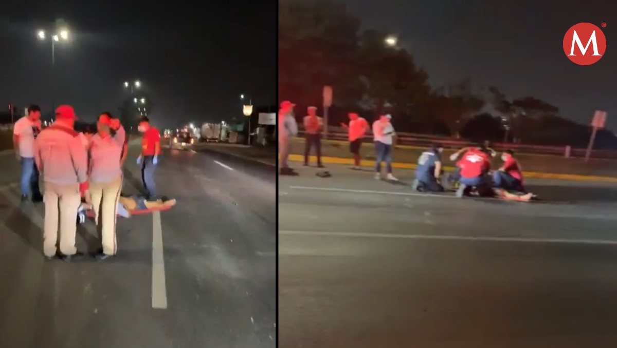 Hombre queda herido al ser atropellado en Altamira, responsable se fuga. (Bomberos Voluntarios De Tamaulipas A.C.)