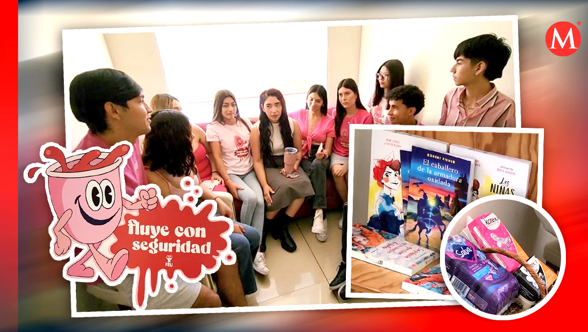 Inaugura UdeG tercer sala de descanso menstrual en prepa 18 en Balcones de Oblatos (Pablo Núñez: Diseño Antonio Texta)