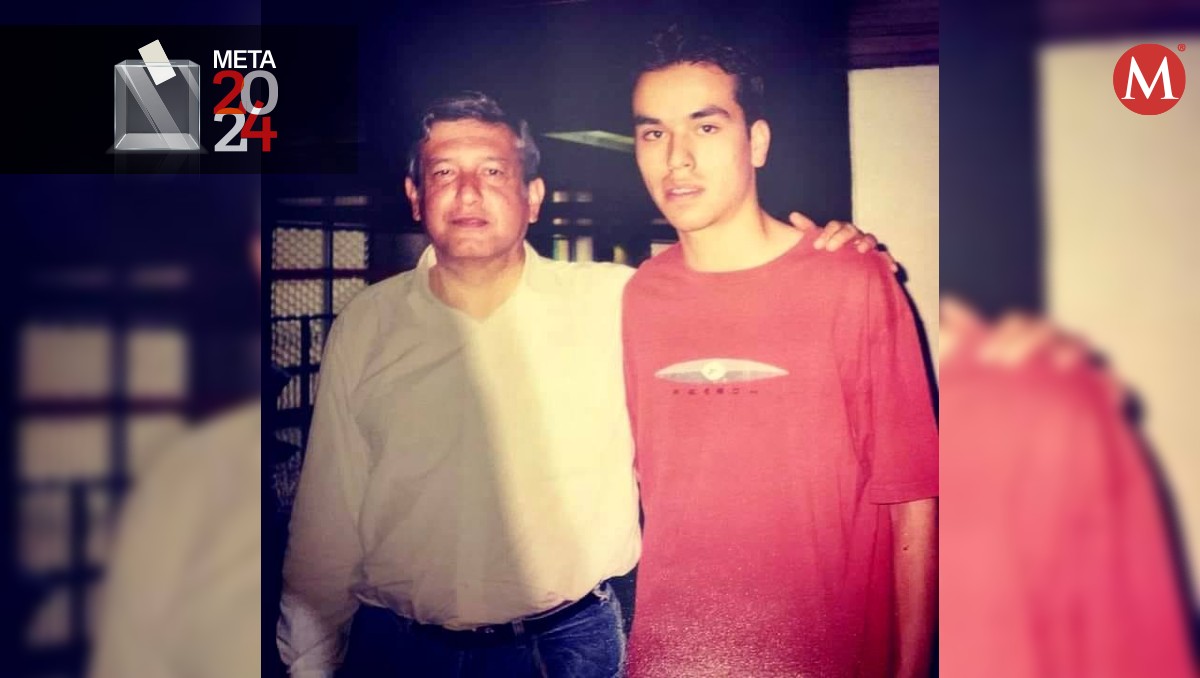 Foto histórica: Álvarez Máynez y López Obrador en evento político | @AlvarezMaynez