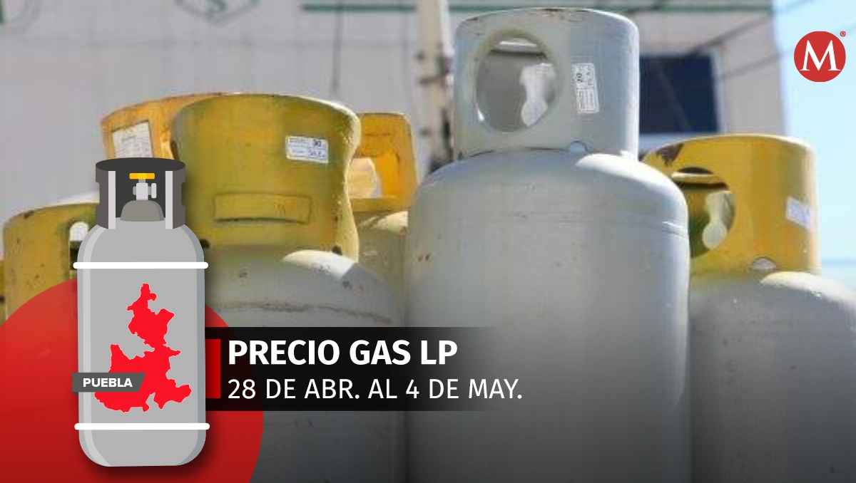 Gas LP en Puebla: Precios del 28 de abril al 4 de mayo de 2024 | Especial
