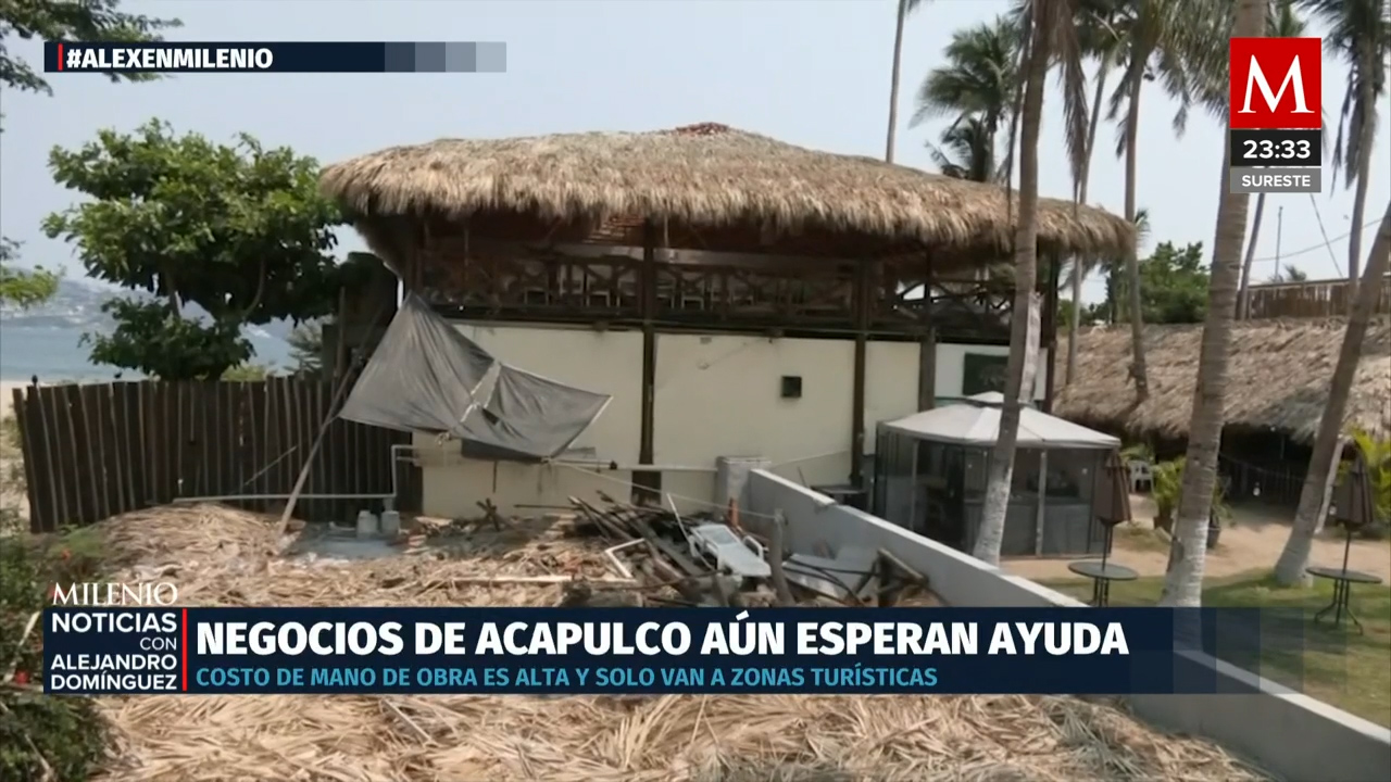A 6 meses del paso de 'Otis' por Acapulco, aún continúa la presencia de fango y piedras en calles